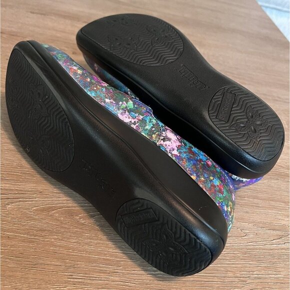 Alegria Keli Big Fun Low Key For Real Leather Slip On Comfort Shoes EU 38 US 8 - Picture 7 of 9